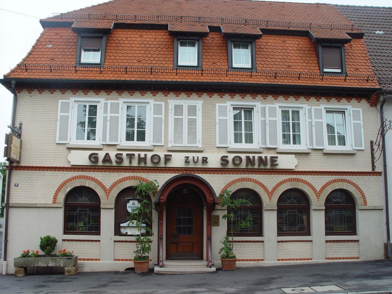 Gasthof Zur Sonne Štutgart Exteriér fotografie